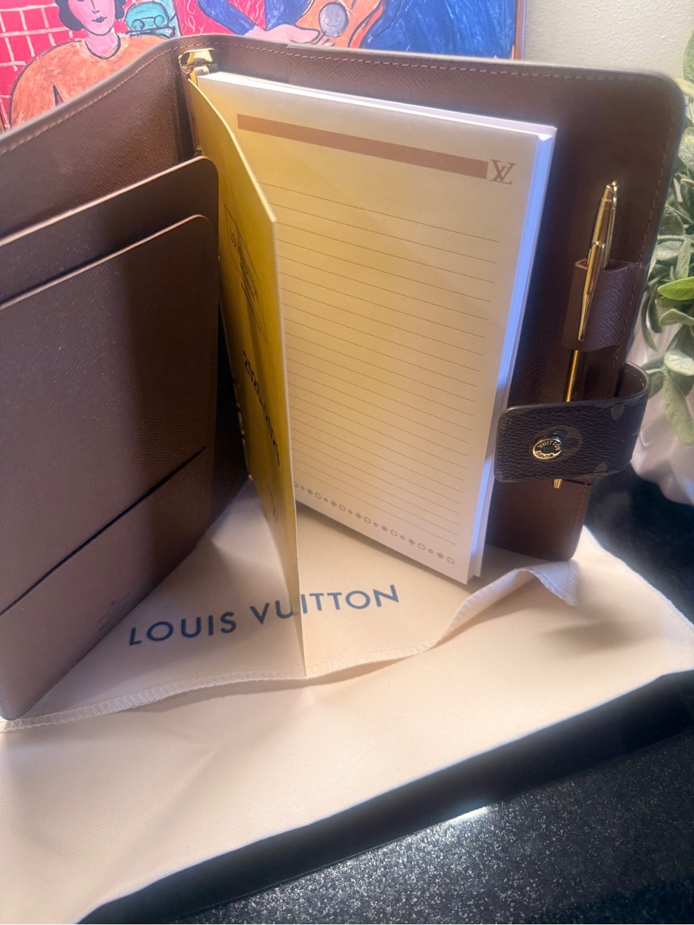 Inspired Monogram agenda with inserts - Picture 2 of 16